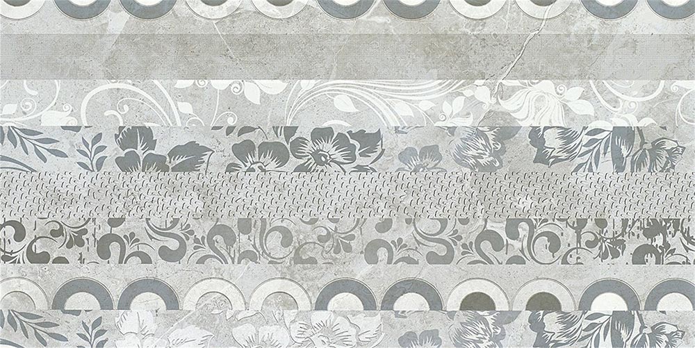 CB36013B light gray flower